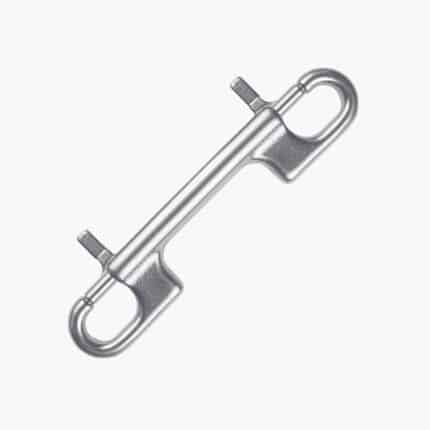 Stainless Steel Double Ended Snap Hook - 90mm