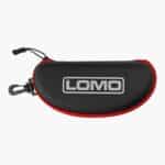 Zipped Swimming Goggles Case Logo View