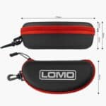 Zipped Swimming Goggles External Dimensions