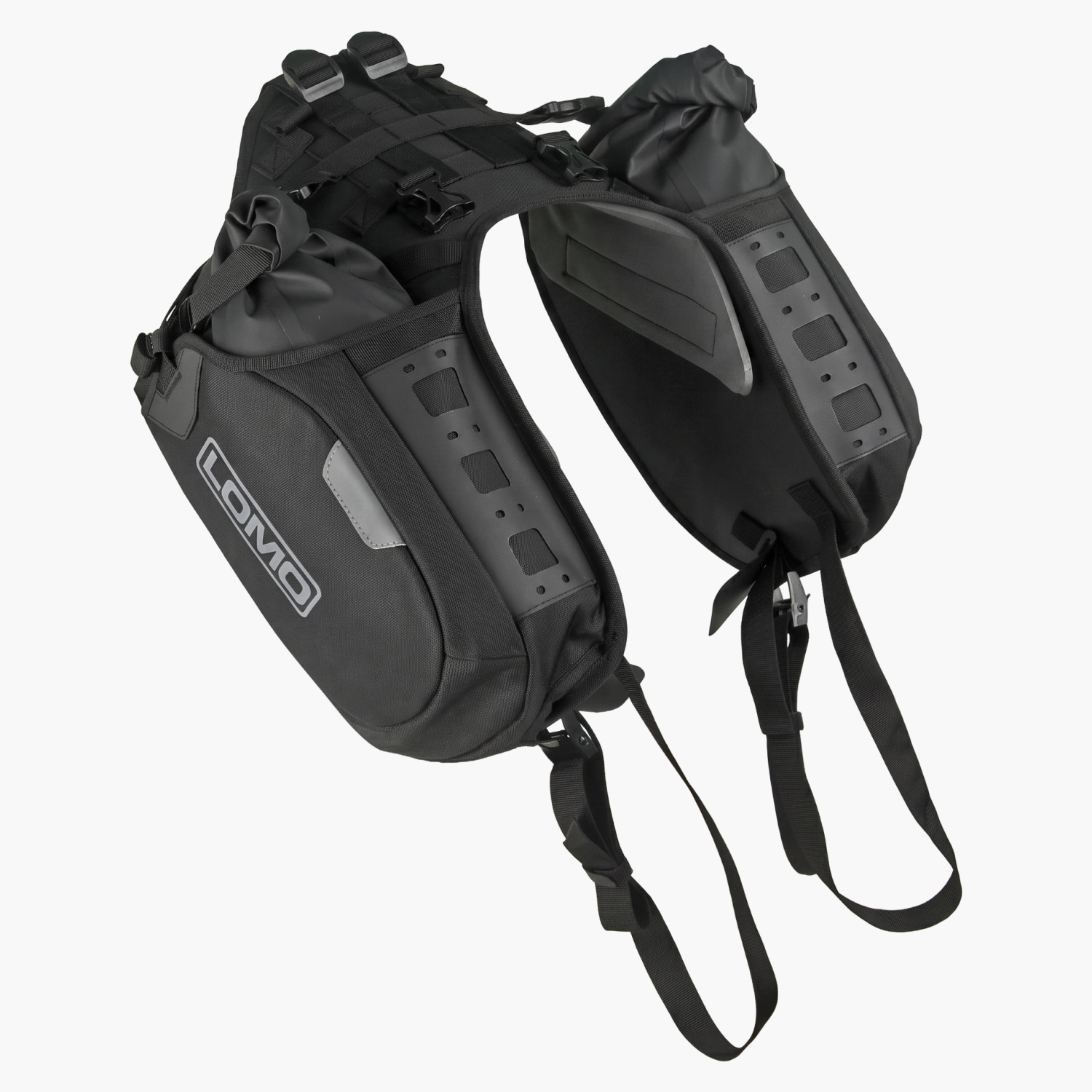 Deluge 15L Angled Motorcycle Waterproof Dry Bag Panniers - Pair Deluge 15L Angled Motorcycle Waterproof Dry Bag Panniers - Pair